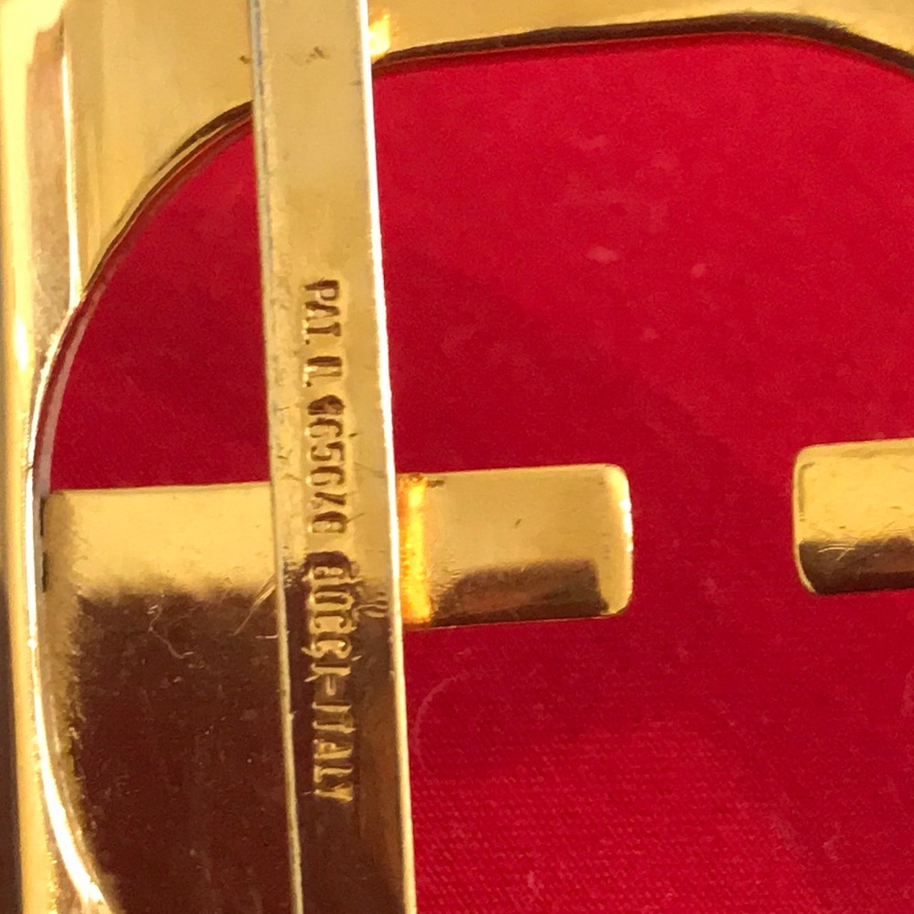 Gucci black vintage leather belt - Picture 3 of 6